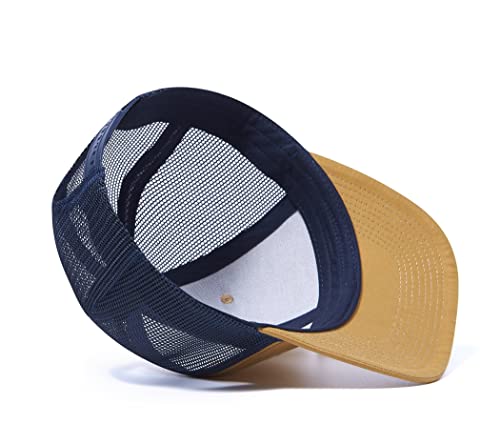 Image of Quanhaigou Trucker Hat - Mesh Snap Back - Unisex Adjustable Baseball Cap - Outdoor Hats for Men Women
