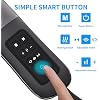 Neck Shoulder Back Massager with Heat, Width Adjustable Cordless Shiatsu Heated Massager for Pain Relief Deep Tissue, Brushless Motor 6D Kneading Massage Gifts for Women Men Mom Dad Birthday Christmas