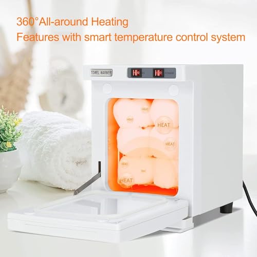 Scaldasalviette professionale sterilizzatore riscaldatore disinfettante con serbatoio in alluminio a riscaldamento rapido per spa salone di bellezza