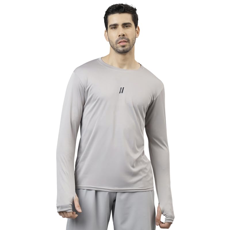 ATICX Men’s Slim Fit Polyester Full Sleeve T Shirt - Training Tee with Thumb Hole Glove for Gym, Cycling, Running-picture-30