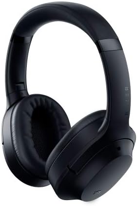 Razer Opus - Active Noise Cancelling ANC Wireless Headphones (THX Audio Tuning, 25 Hr Battery Life, Bluetooth 5.0, 3.5mm Jack Compatible, Auto Play/Auto Pause) Black