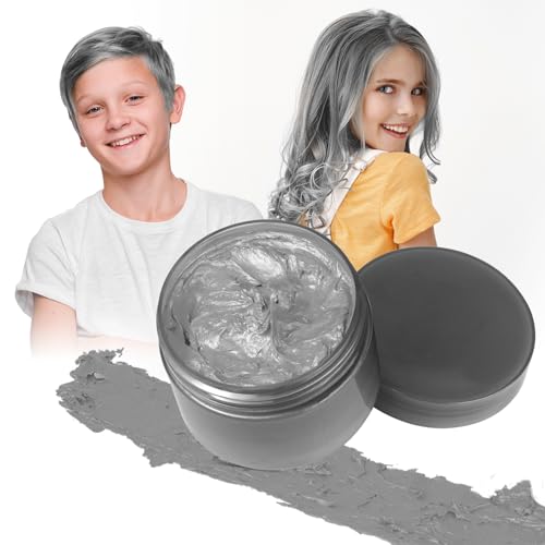 Cera temporal para teñir cabello gris para adolescentes miniatura 1