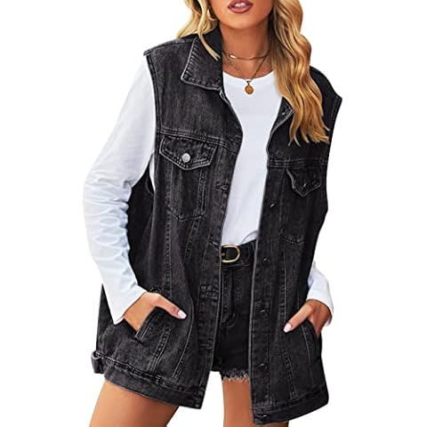 Gilet en jean sans manches Lanomi Cover