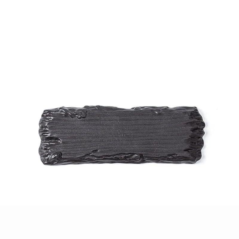 Assiette à collation longue en céramique pour sublimer vos présentations de table