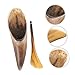 NOLITOY Ox Horn Massage Scrape Board Face Body Scraper Compact Design Wear-Resistant Reusable Present for Friends