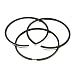 Briggs & Stratton 499425 Standard Piston Ring Set