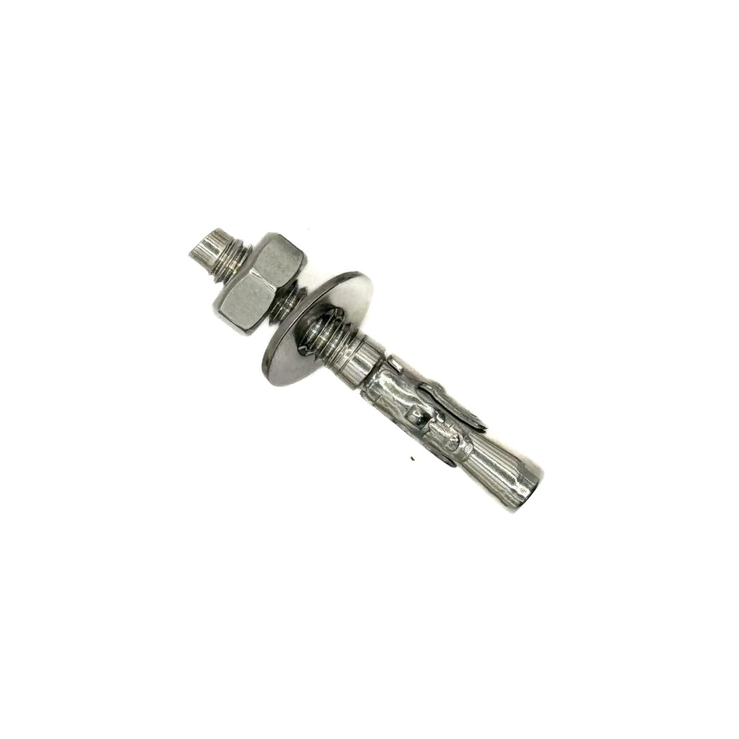 Stainless Steel Wedge Anchors - 5 Pack -28 Stainless Steel Wedge Anchors - 5 Pack -28