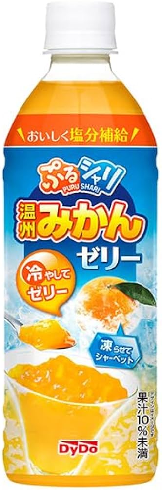 Amazon.co.jp: ダイドー ぷるシャリ 温州みかんゼリー 490mlペット
