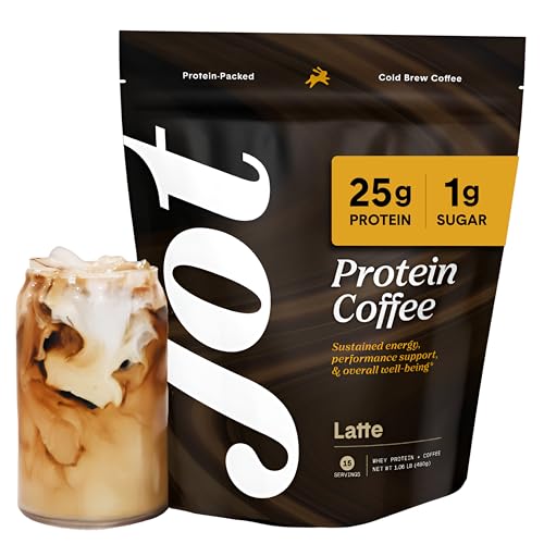 Jot Latte Protein Cold Brew Coffee Powder | Instant Iced