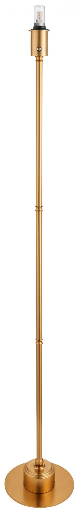 Endon Brushed Brass 110460 Burley Led Touch Floor Light, Rechargeable,