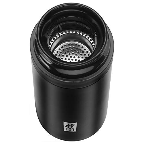 Zwilling Thermo Tea & Fruit Infuser, 14.2 Oz, Matte Black #TOP4