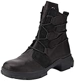 think damen stiefelette schwarz Herausnehmbare Innensohle, für Einlagen geeignet