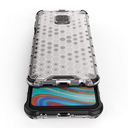 Image of Glasgow | for Mi Redmi Note 9 Pro Max Back Case Cover for Mi Redmi Note 9 Pro Max with 4 Bumper Corners and Military Grade Protection - Transparent