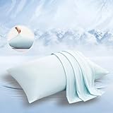 Kühlende Kissenbezüge für heiße Schläfer, glatter als Seide, King-Size-Kissenbezug,...