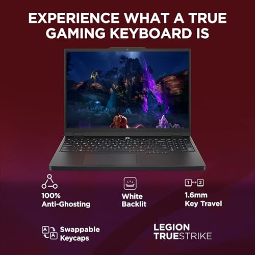 Image of Lenovo Legion 5 2025 AMD Ryzen 7 260 | NVIDIA RTX 5050 8GB (16GB RAM /1TB SSD /WUXGA IPS /165Hz /15(39.6cm) /Windows 11 /Office 2024+AI Now /Black /2.5Kg), 83M00073IN AI Powered Gaming Laptop