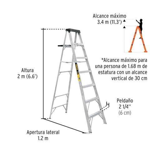 Escalera de tijera Truper 21 Imagen adicional