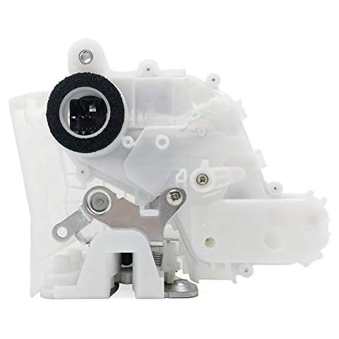 Power Door Lock Actuator w/Latch Assembly Fits for 09-14 Honda Fit Front Left/Driver's Door, Replaces OEM 72150-TK6-A02, 72042F Cover