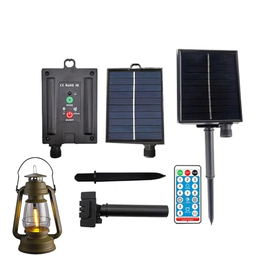 Solar Panel with Plug Outlet | 31V Waterproof Remote USB String Lights Solar Panel,Tools & Home Improvement for Patio Yard Farm Garden Shed Pathway Camping