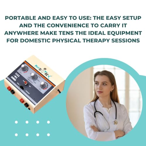 Image of PHYSIOTREX Electrotherapy Equipments Tens and EMS Combo Machine for Physiotherapy With 1 Year Warranty