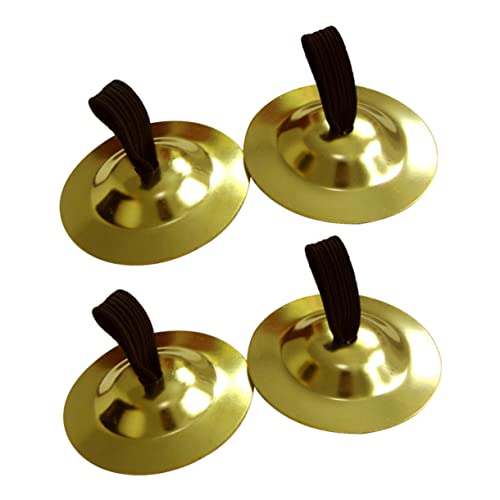 HEMOTON Jewelry Mini Cymbals Hand Cymbal for Boys and Girls Zills Musical Instrument Easy to Wear