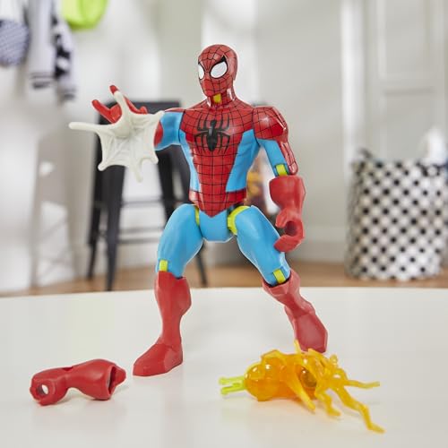 MixMashers Marvel Spider-Man, Figurine Spider-Man à mélanger et Combiner avec Accessoires