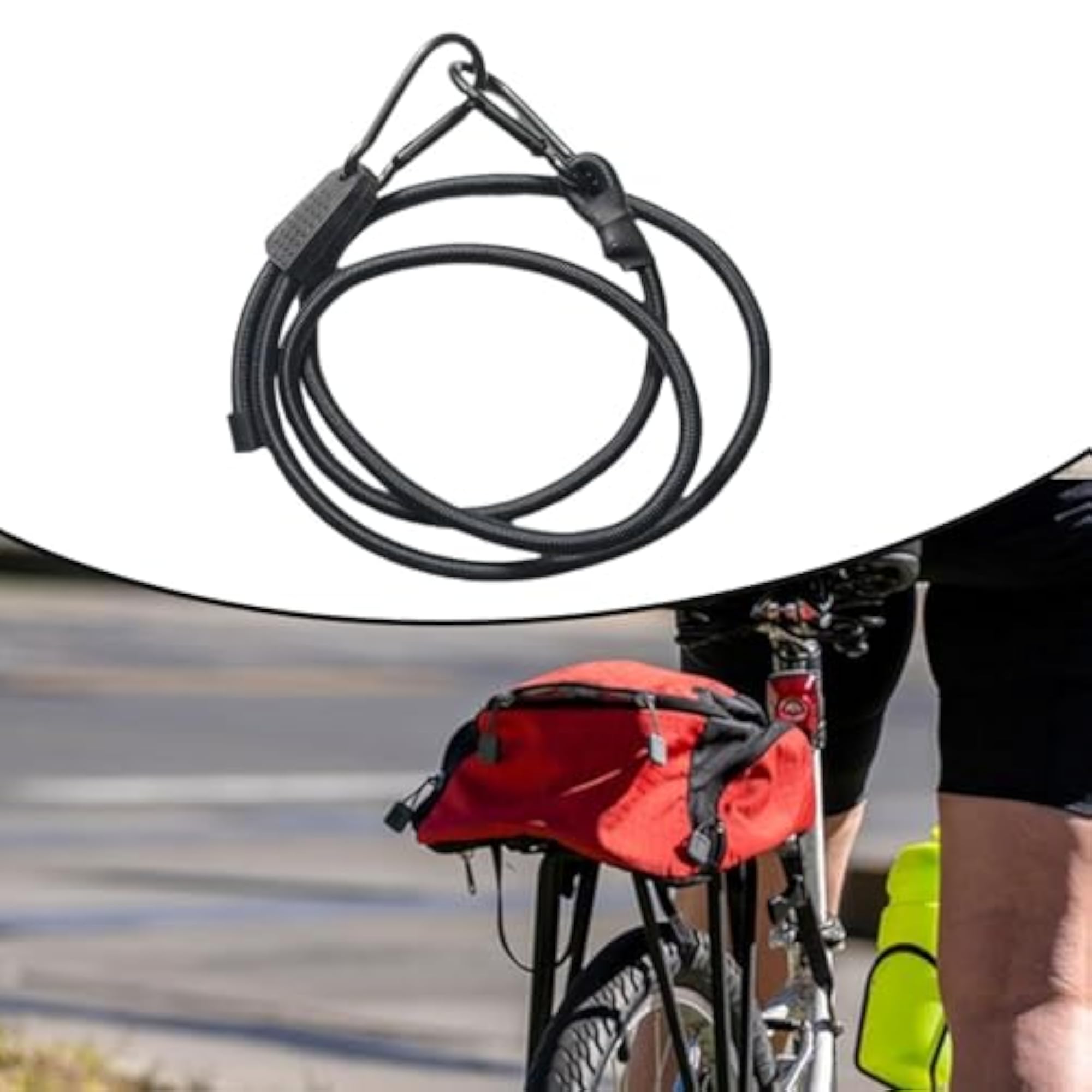 Portable Bungee Cord Tying Rope for Camping and Hiking, 120 cm