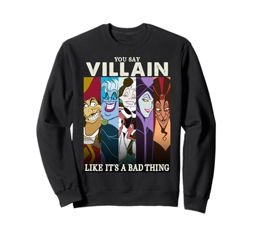 Villanos de Disney Dices villano como si fuera algo malo Panels Sudadera