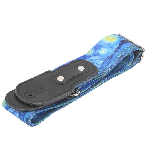 Vroomoto ナイロンギターストラップ 通気性あり 楽器アクセサリー フォーク/エレキギター ベース 5cm (ギターストラップ)
