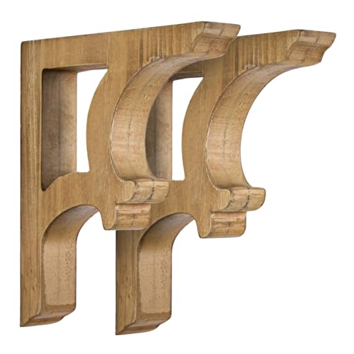American Art Decor Set of 2 Corbel Shelf Brackets -