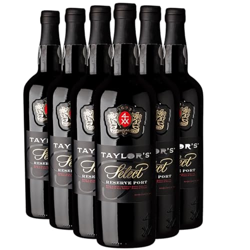 Porto Select tinto - Taylor's - DOC - Portugal - Variedades de uva Tempranillo,Tinta Barroca,Tinta cão - 12x75cl