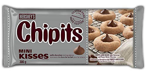 Hershey's Chipits Mini Kisses Milk Chocolates, 300 Gram