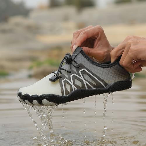 Footwear Barefoot Womens Mens,Pro Barefoot Shoes, Quick Dry & Non-Slip Athletic Hiking Water Sports Shoes for Swim Beach Boating Diving Surfing Walking3