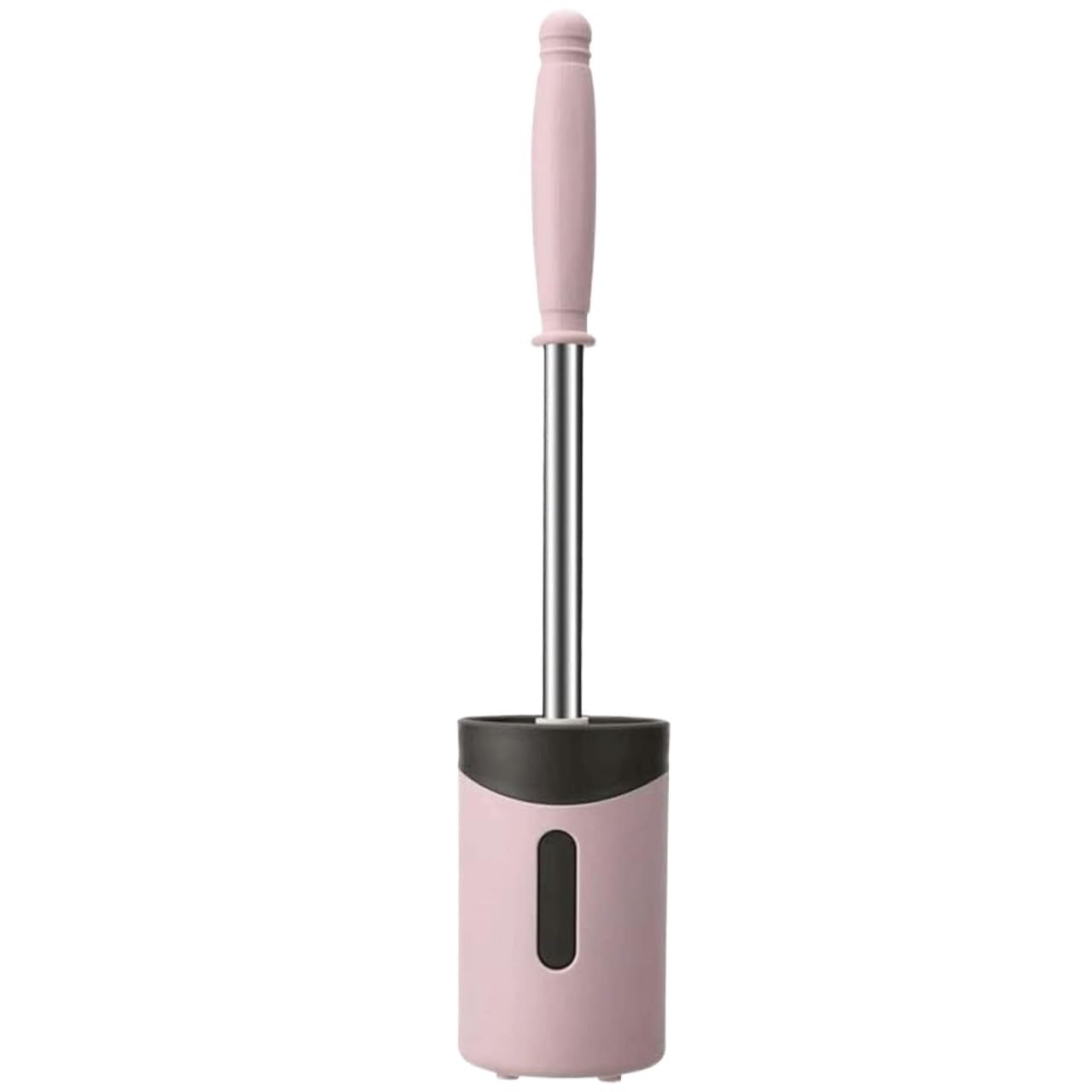 Do Muszli Klozetowej Szczotka Do WC Montowana Na Ścianie Muszli Klozetowej Z Uchwytem Ze Stali Nierdzewnej Główka Szczoteczki Materiału PP Zestaw łAzienkowy(Pink)