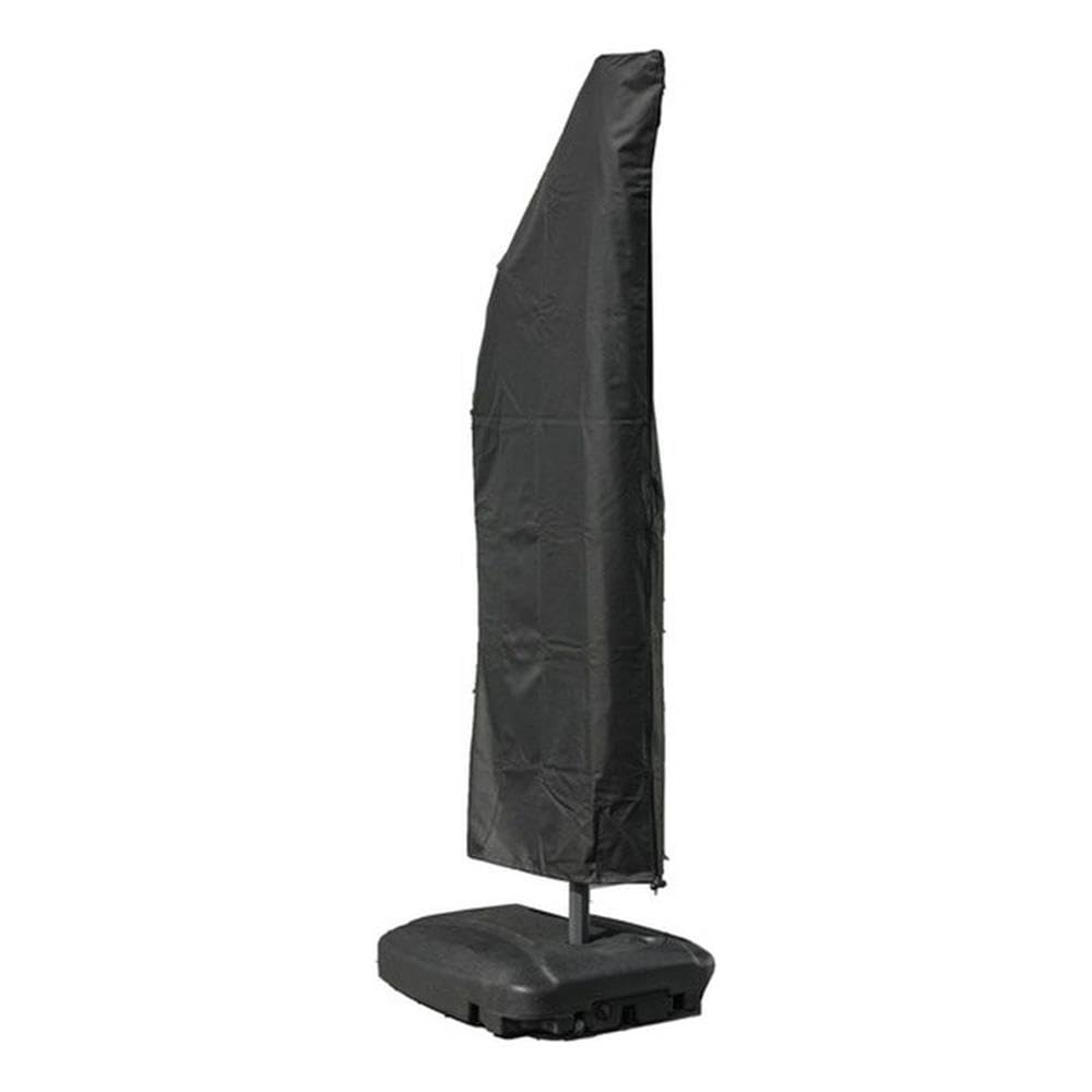 Pemberly Row 9-11' Ft Hanging Offset Umbrella Black Cover for Protective Storage