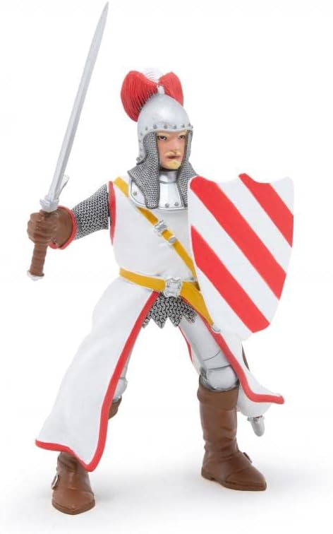 Papo - Realistic Lancelot Figure - Ages 3+ - Fantasy & Medieval Collection - Creative Play Arthurian Legends - Gift Idea Toy for Girls and Boys