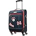 American Tourister Disney Softside Luggage with Spinner Wheels, Minnie Mouse Denim, 21-Inch