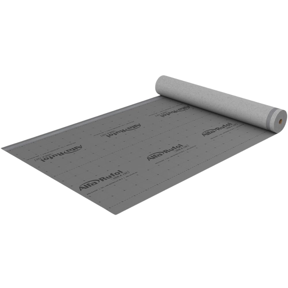 Alfa Rufol UDB 130 – Schlagregensichere Unterspannbahn 135 g/m² (75 m²)
