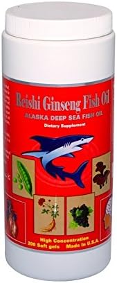 Reishi Ginseng Fish Oil (200 Capsules)
