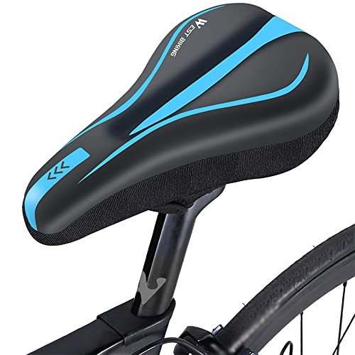 mingzhe da de silicone para bicicleta de bicicleta oeste PU couro PU assentos à prova d'água para m