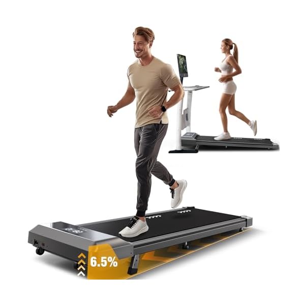 FYSIQ Loopband Compacte Draagbare Elektrische,Bluetooth-bediening en connectiviteit met mobiele apps