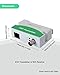 LINOVISION POE Over Coax EOC Converter IP Over Coax Max 3000ft Power and Data Transmission Over Regular RG59 Coaxial Cable for Upgrading Analog Surveillance System to IP Surveillance System
