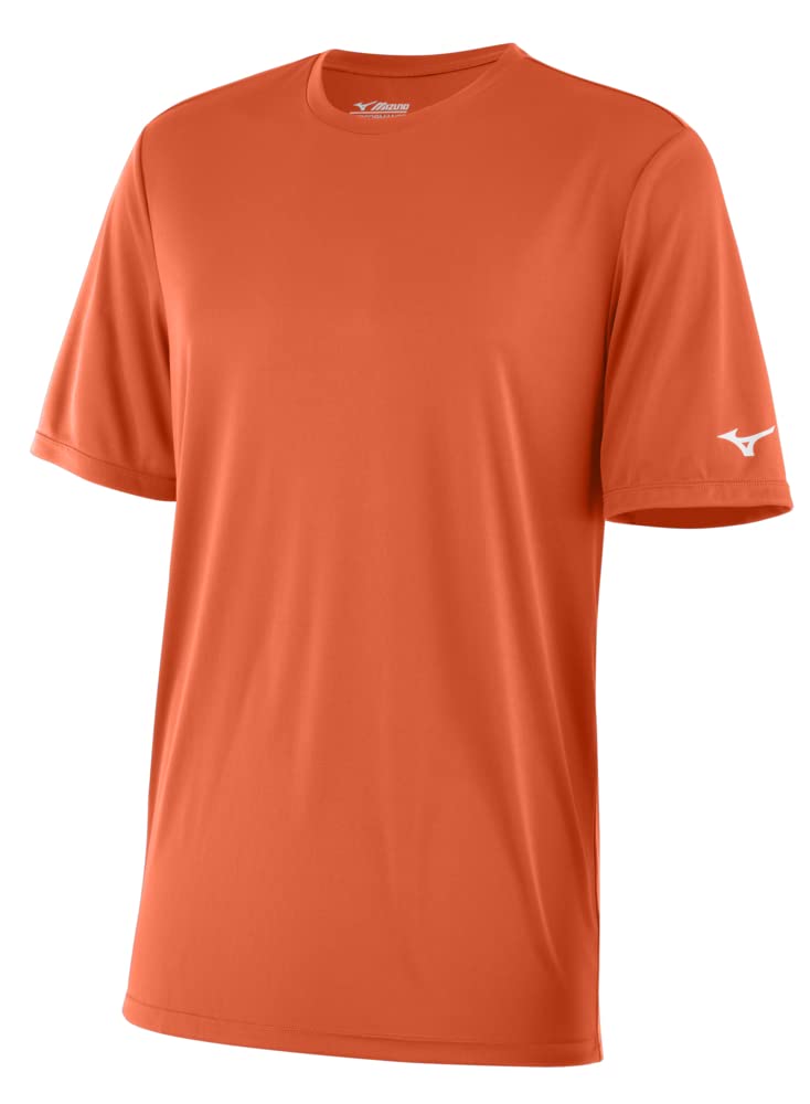 Mizuno Men's Nxt Short Sleeve Tee Orange