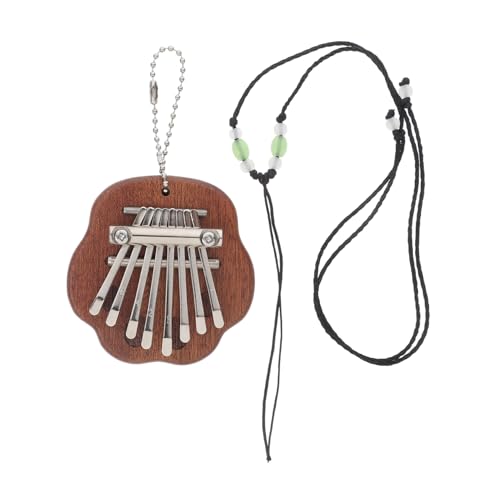 NULYLU Mini Kalimba Portable 8 Keys Thumb Piano for Boys and Girls Delicate Finger Piano Fine Workmanship