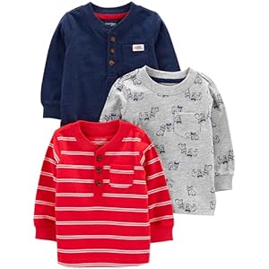Simple Joys by Carter’s Camisa (Pack de 3) para Niños