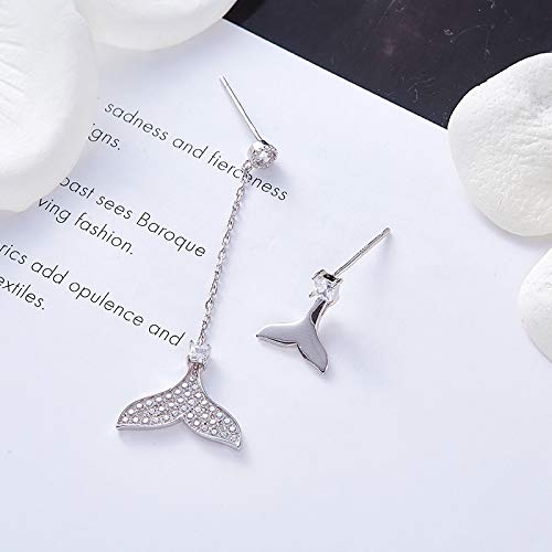 Boucles d'oreilles queue de sirène en argent pour sublimer vos soirées - 2