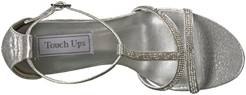 Touch Ups Women's Gwen Heeled Sandal, Silver, 8.5 M US | Image 4