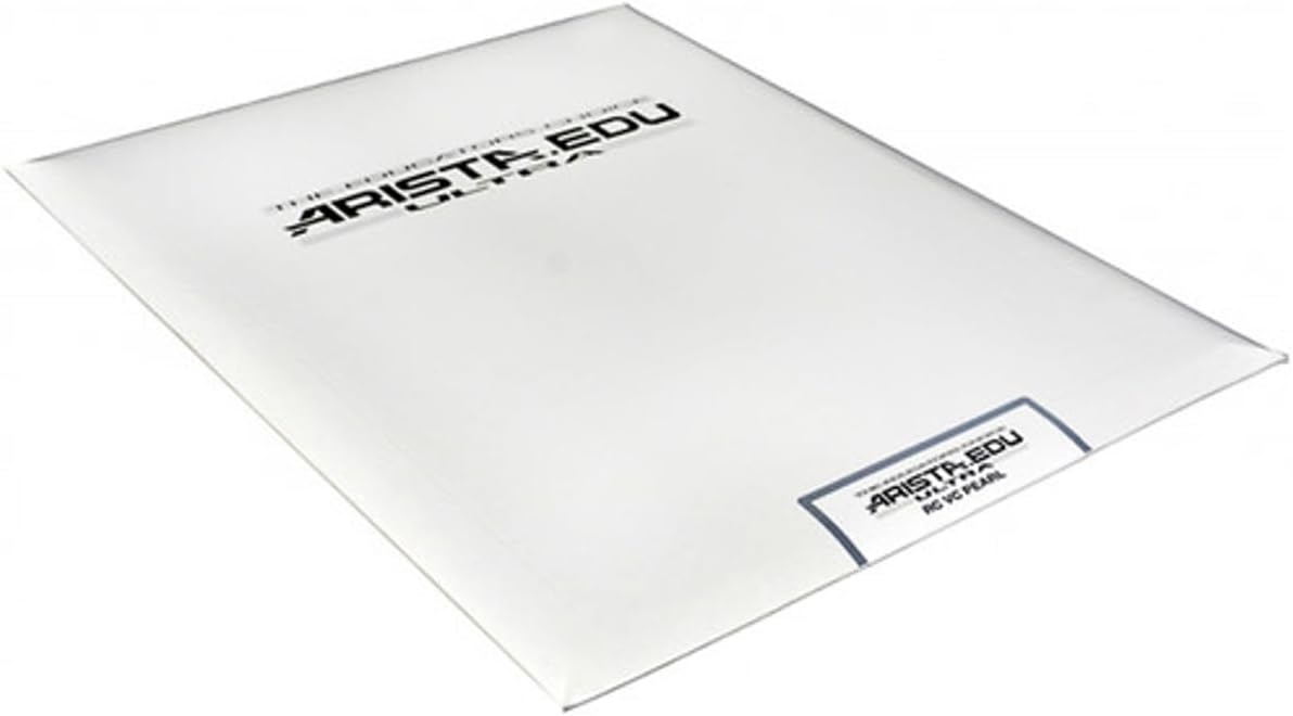 Arista EDU Ultra VC RC Black & White Photographic Paper, Glossy 8x10, 100 Sheets