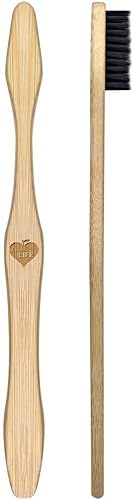 Azeeda 'Teacher Life Apple Heart' Bamboo Toothbrush (TF00018454)