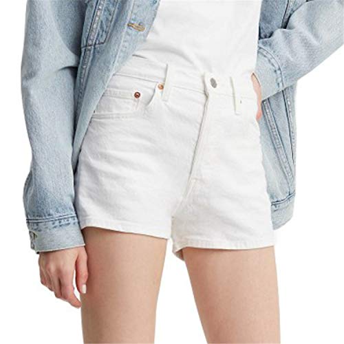 Levi'S 501 High Rise Short Pantalones Cortos, In The Clouds, 26 Para Mujer