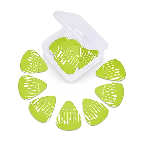 Choisissez votre arme, 12 médiators tendance et durables dans une boîte pour ukulélé, guitare électrique, basse - Les Beatles, Paul McCartney, John Lennon, RIngo Starr, George Harrison Choisissez votre arme, 12 médiators tendance et durables dans une boîte pour ukulélé, guitare électrique, basse – Image 7